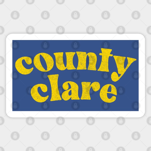 County Clare - Irish Pride County Gift Sticker by feck!